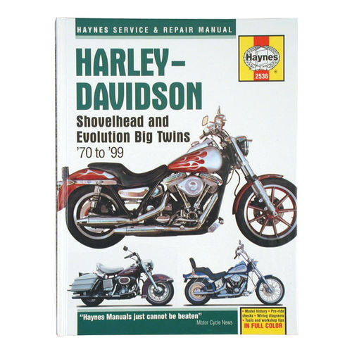 Haynes Service-Manual kirjat eri HD malleihin