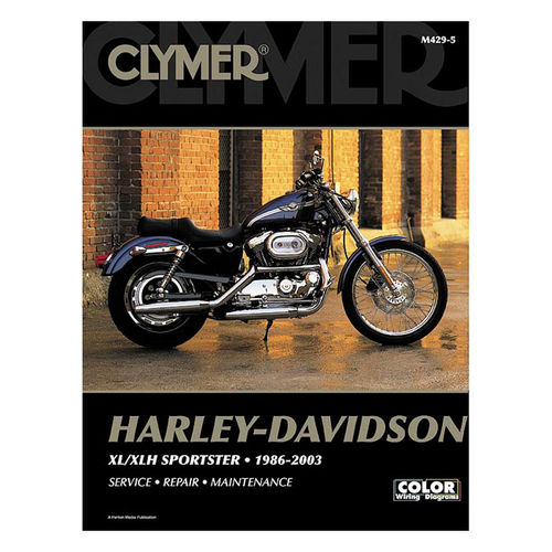 Clymer Service-Manual kirjat HD Sportster ja Vrod