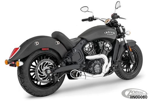 FREEDOM PERFORMANCE SHORTY 2-1 Indian Scout, Turn-out end cap