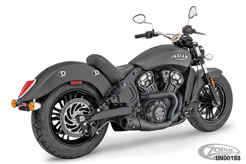 FREEDOM PERFORMANCE SHORTY 2-1 Indian Scout All black, American Outlaw